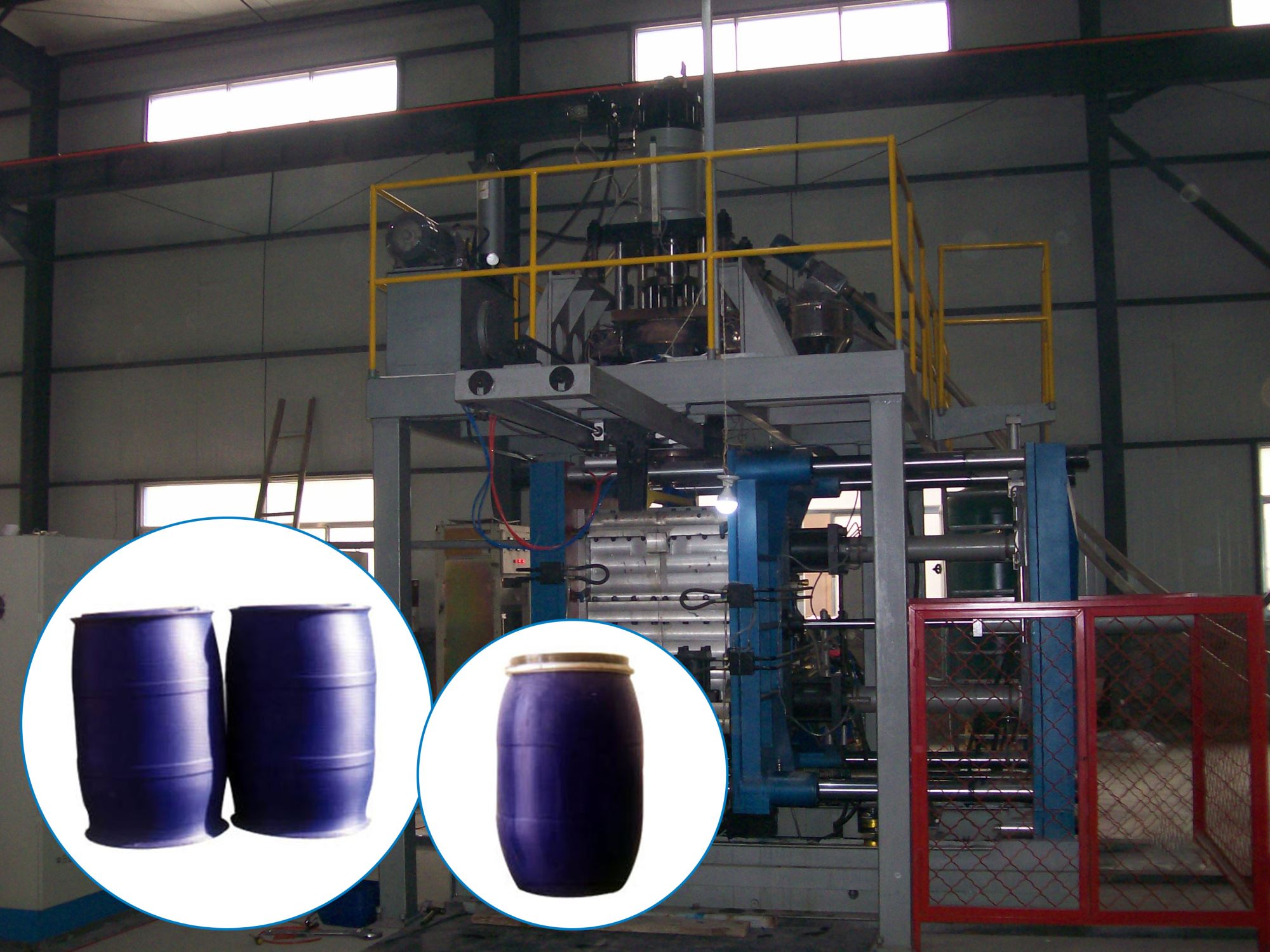 機(jī)油桶吹塑機(jī)的操作流程 機(jī)油桶吹塑機(jī)的操作流程